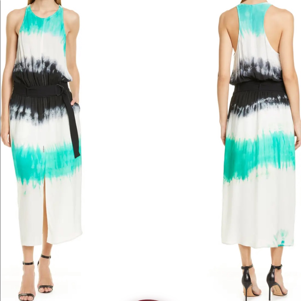 Alc Tallulah Tie-Dye/Dip-Dye Dress